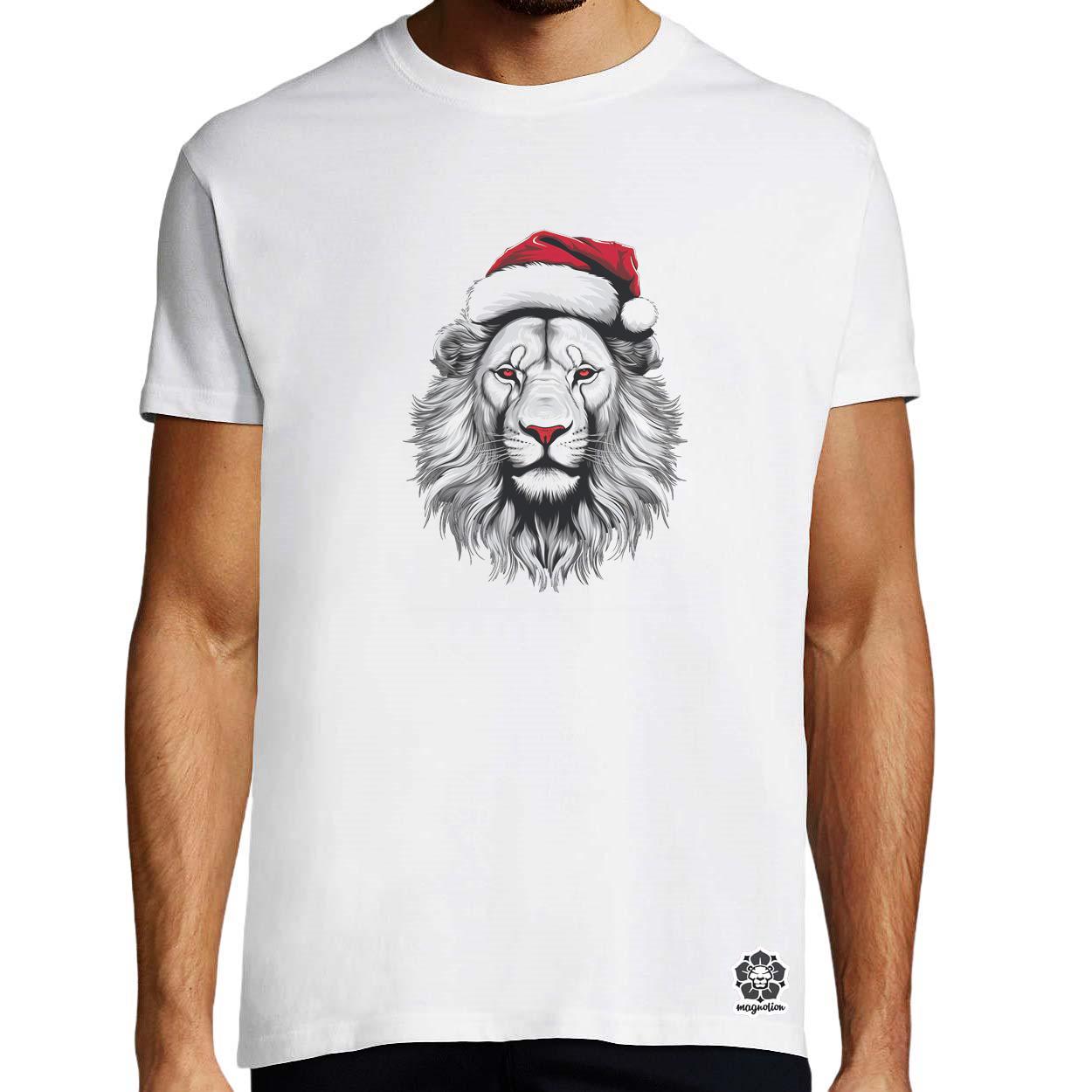 XMAS oroszlán v11 egyedi póló 