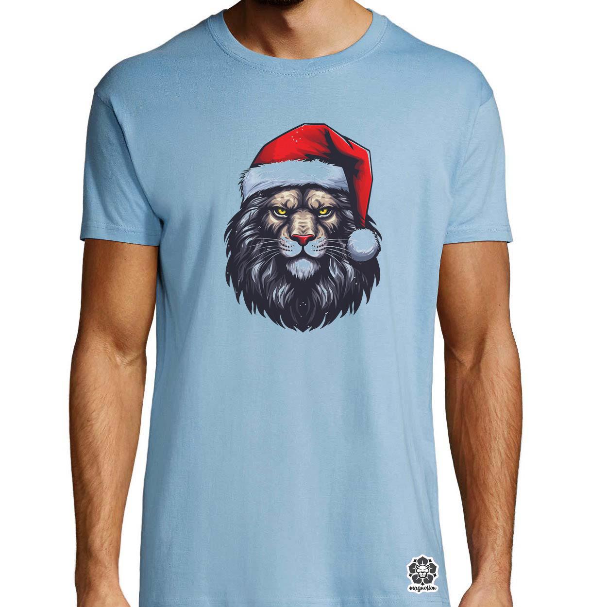XMAS oroszlán v5 egyedi póló 