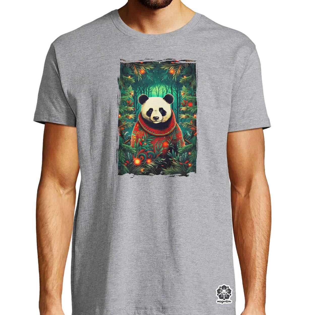 XMAS panda v6 egyedi póló 