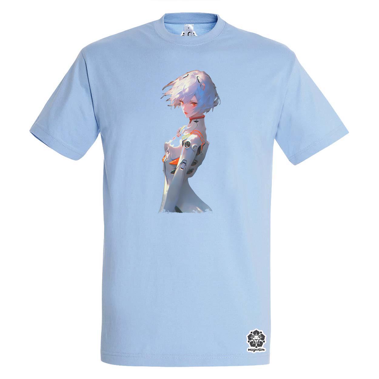 Anime lány pózol v19 egyedi póló 