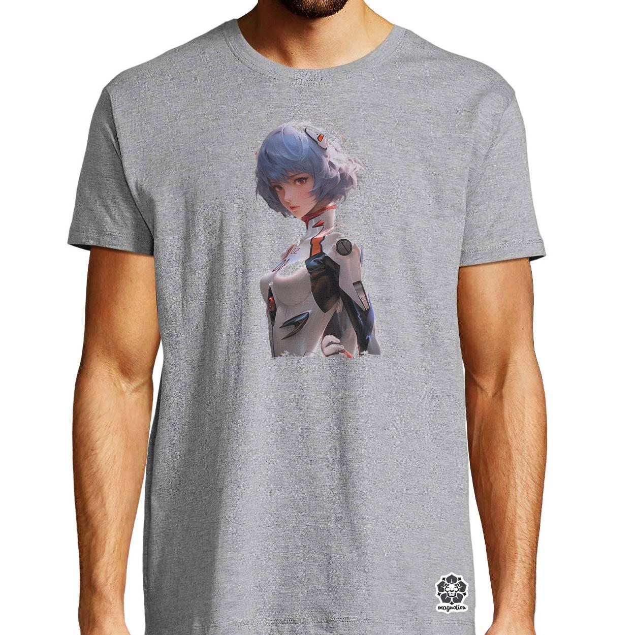 Anime lány pózol v20 egyedi póló 