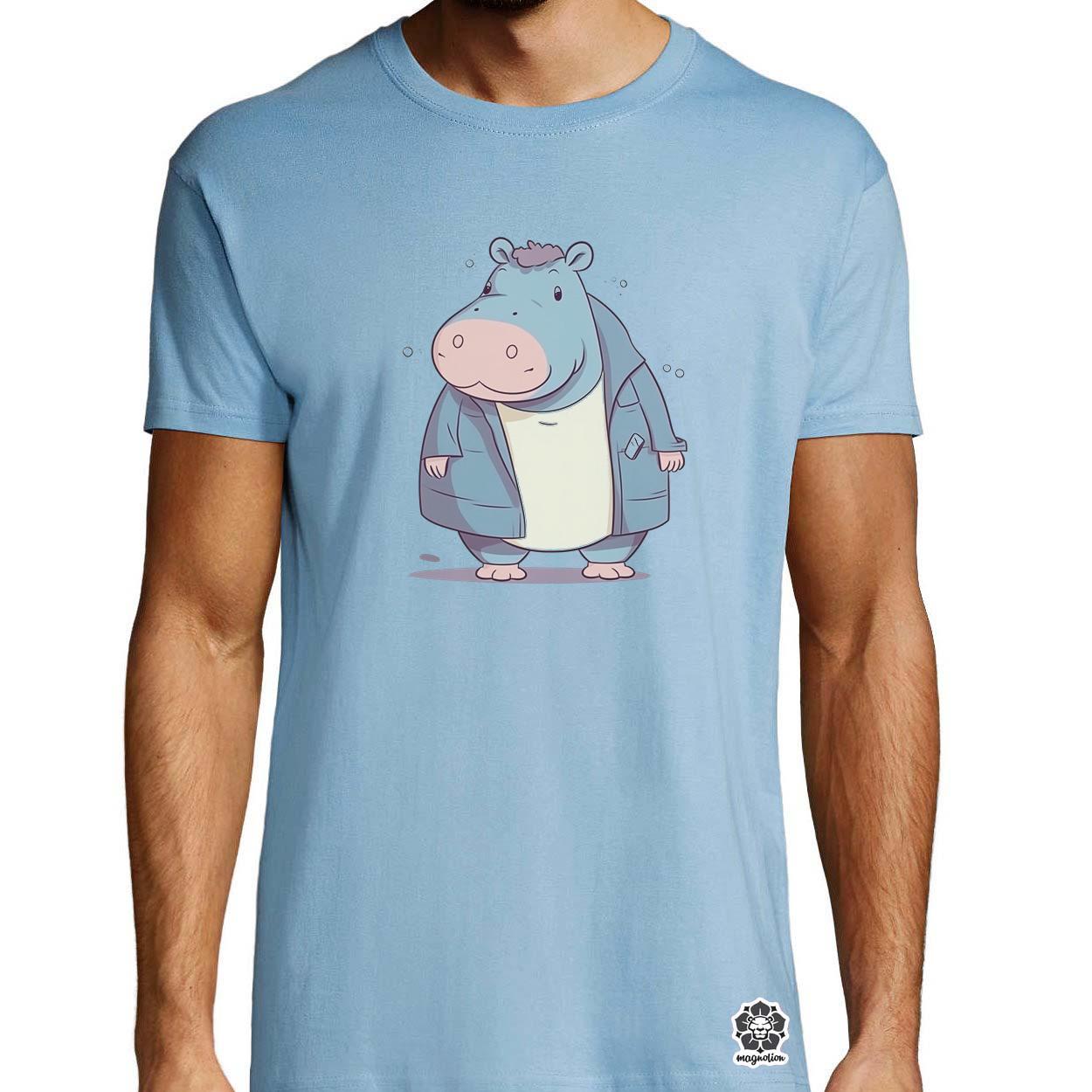 Cuki hippo v1 egyedi póló 