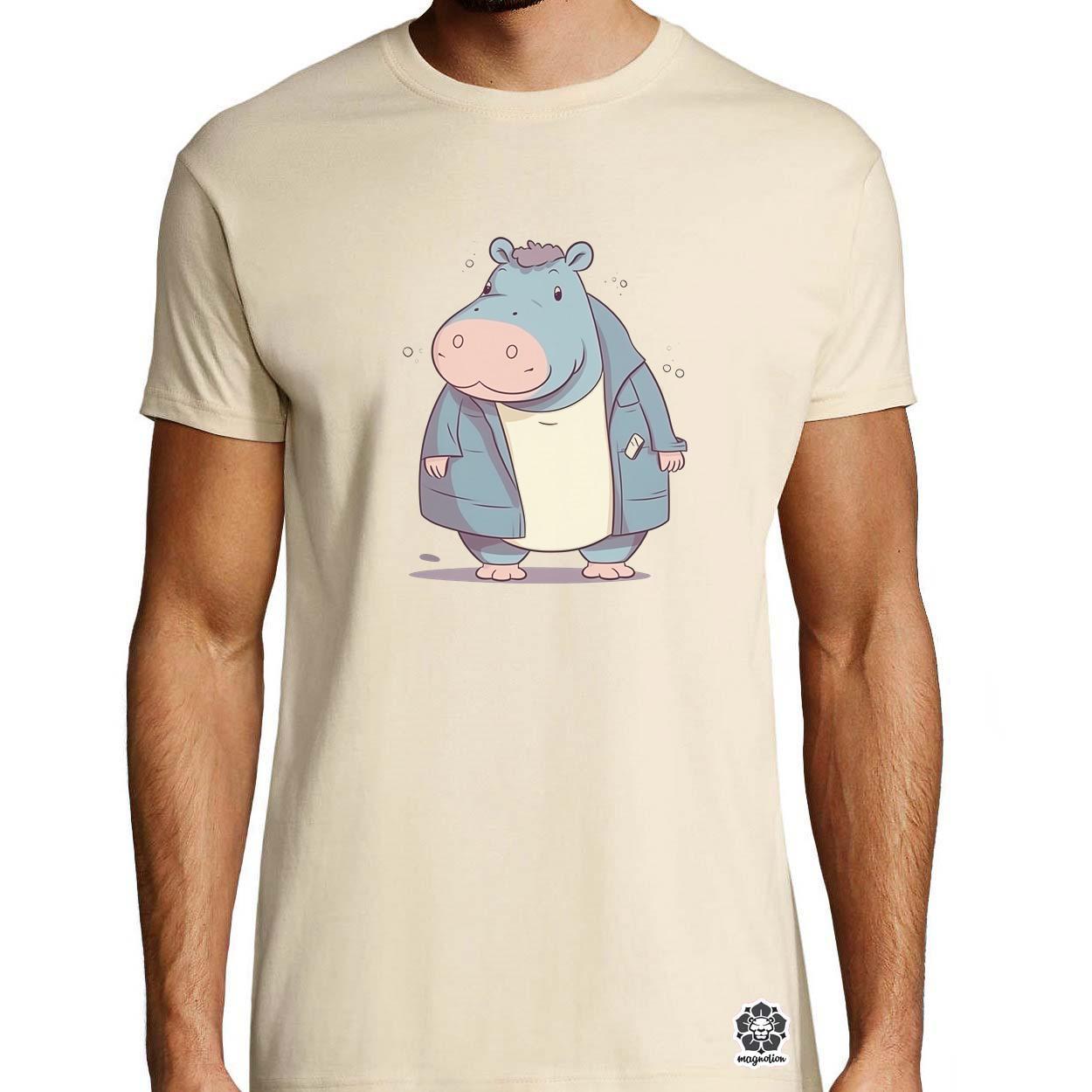 Cuki hippo v1 egyedi póló 