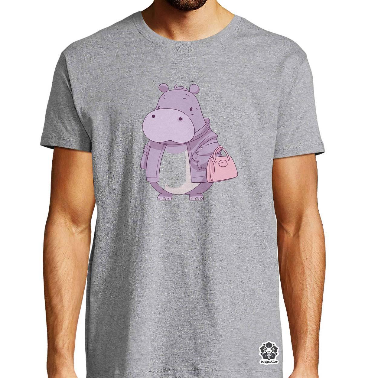 Cuki hippo v2 egyedi póló 