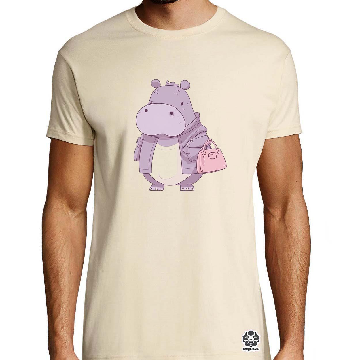 Cuki hippo v2 egyedi póló 