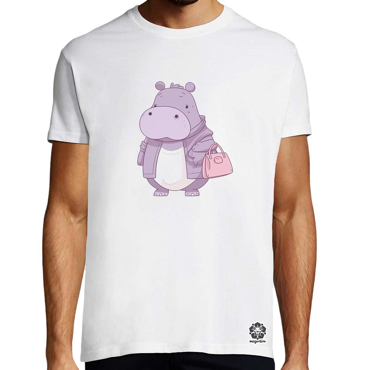 Cuki hippo v2 egyedi póló 