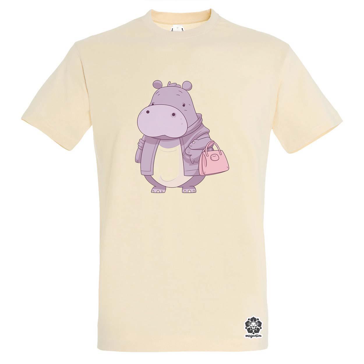 Cuki hippo v2 egyedi póló 