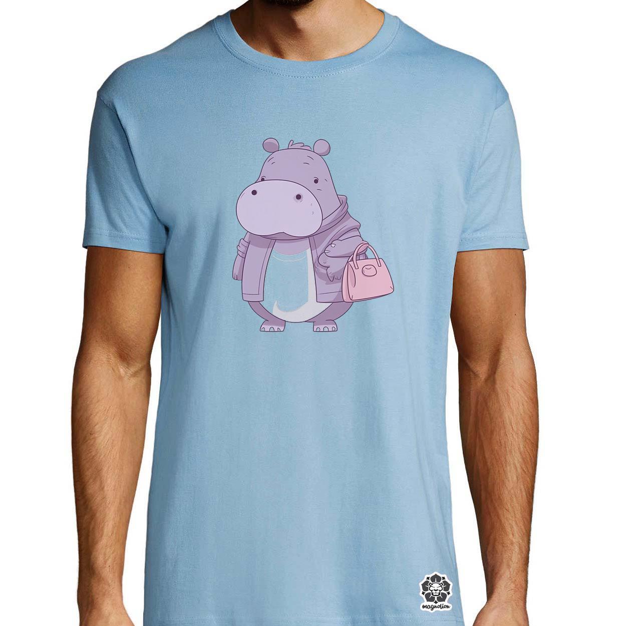Cuki hippo v2 egyedi póló 