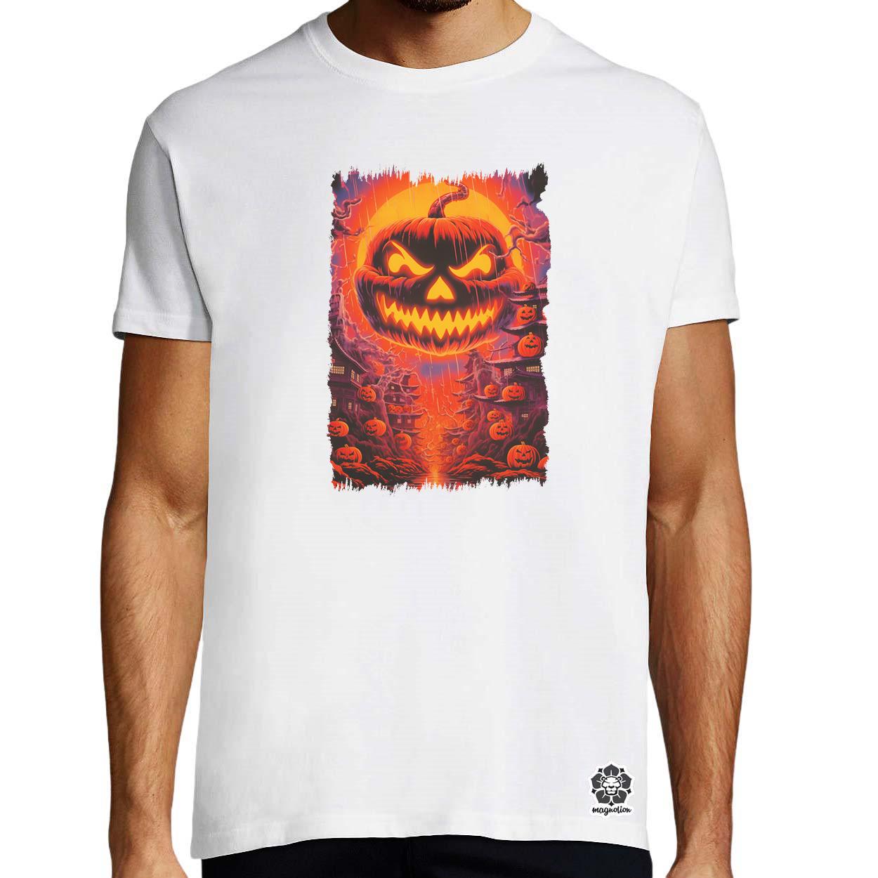 Halloween poszter v1 egyedi póló 