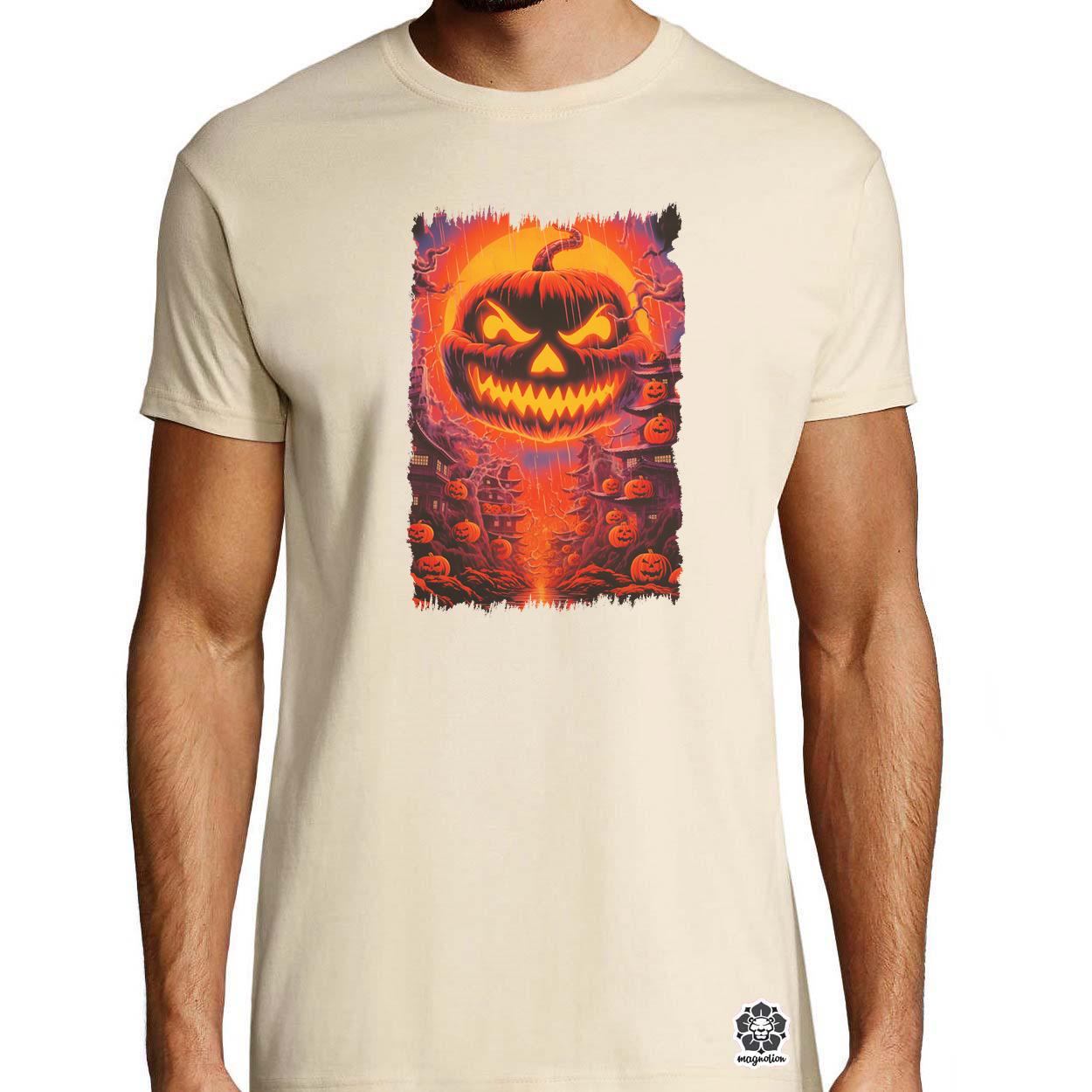 Halloween poszter v1 egyedi póló 