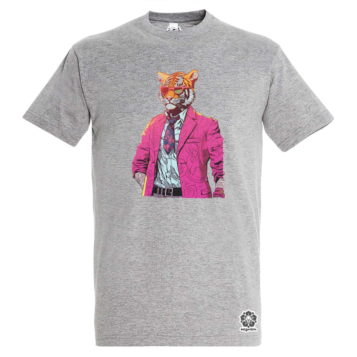 Laza tigris v3 egyedi póló 
