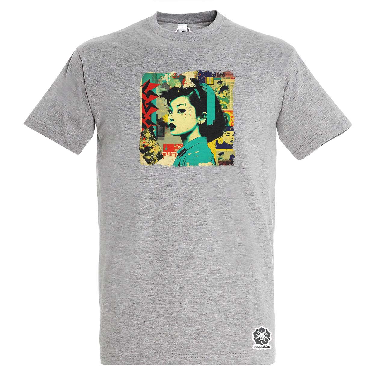 Pop art kollázs v8 egyedi póló 