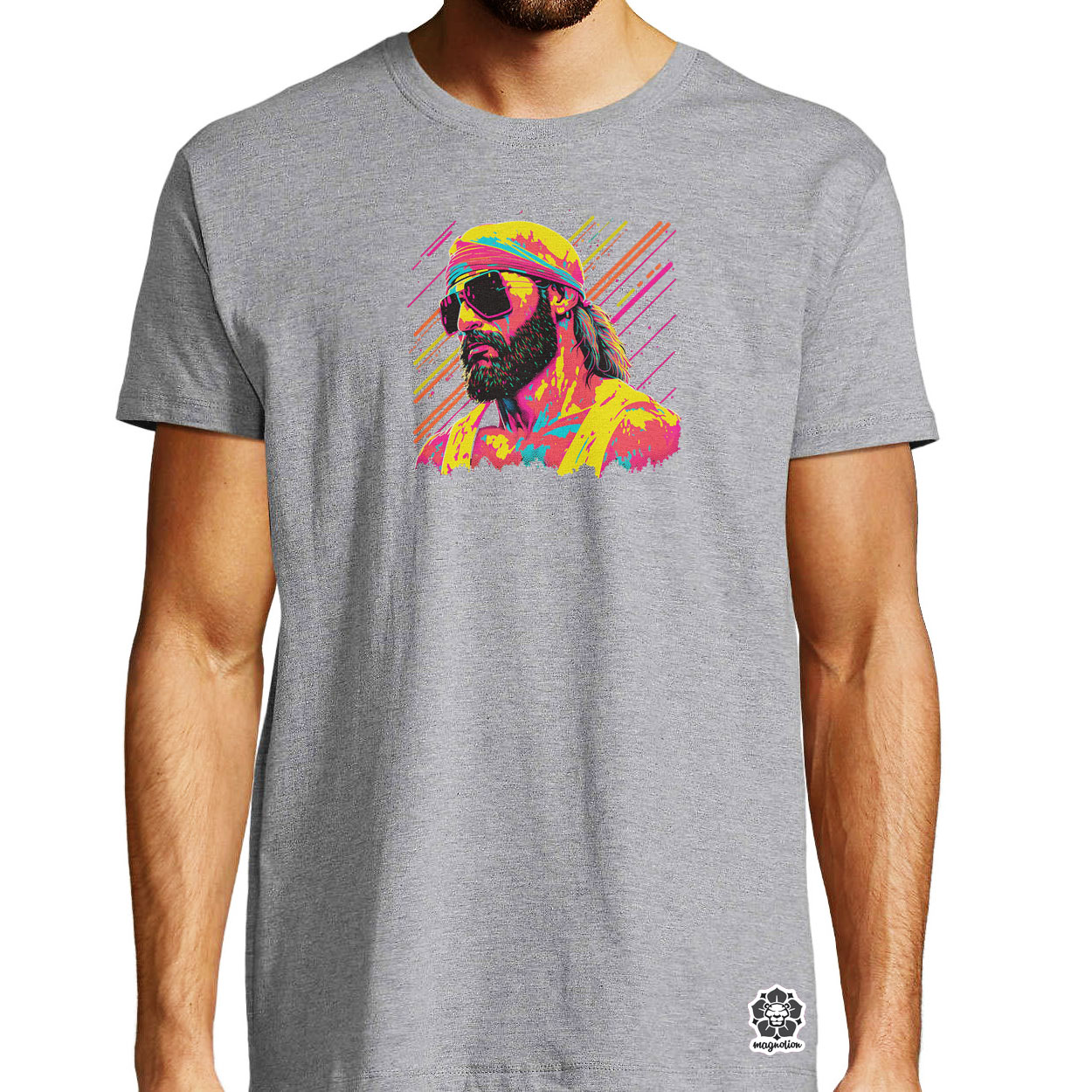 Retró hullám Macho Man Randy Savage v1 egyedi póló 