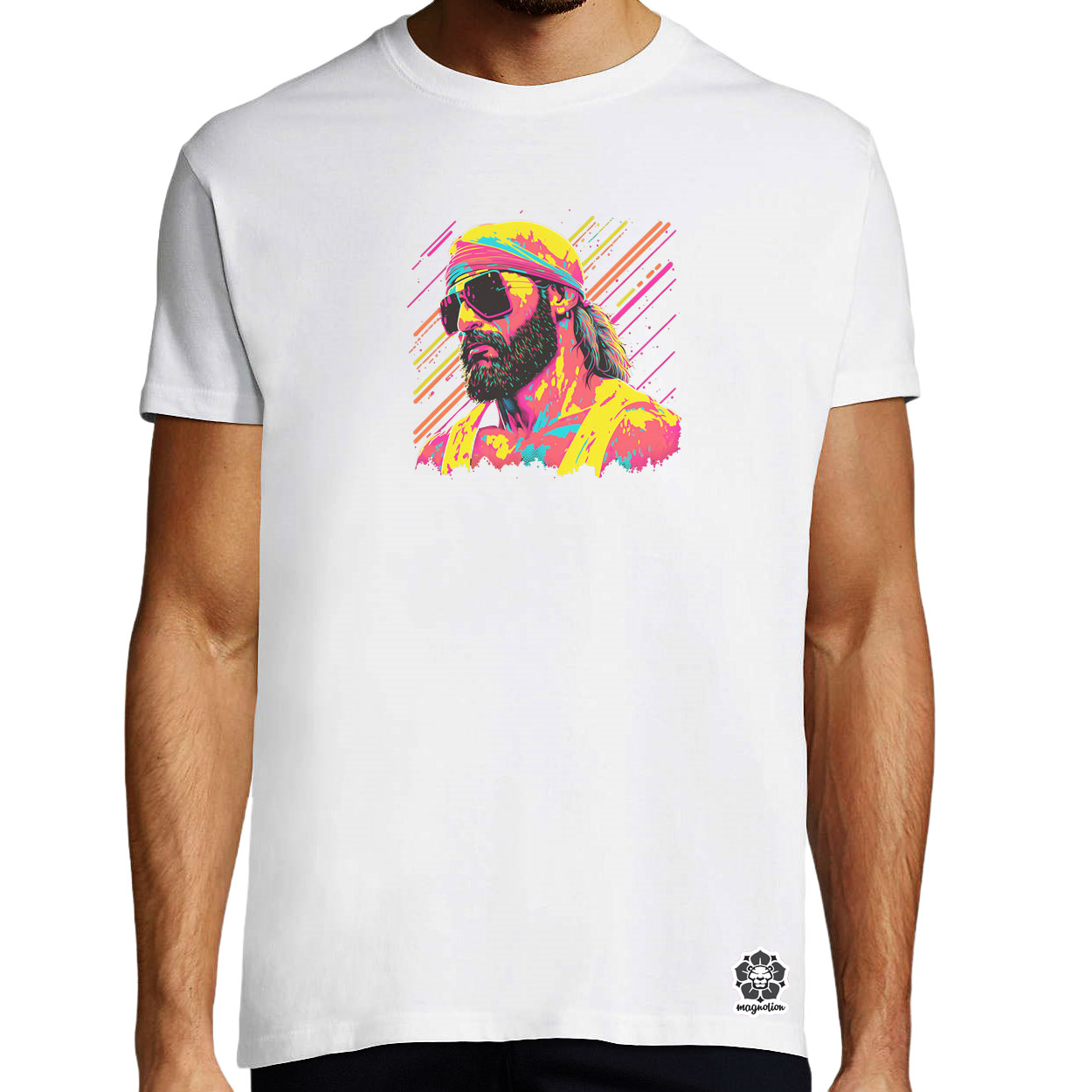 Retró hullám Macho Man Randy Savage v1 egyedi póló 
