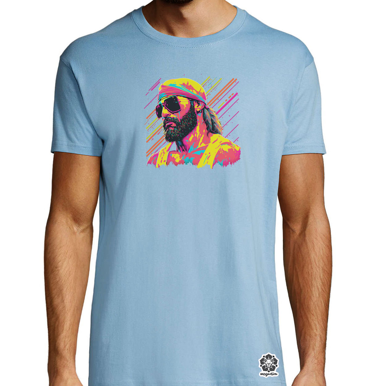 Retró hullám Macho Man Randy Savage v1 egyedi póló 