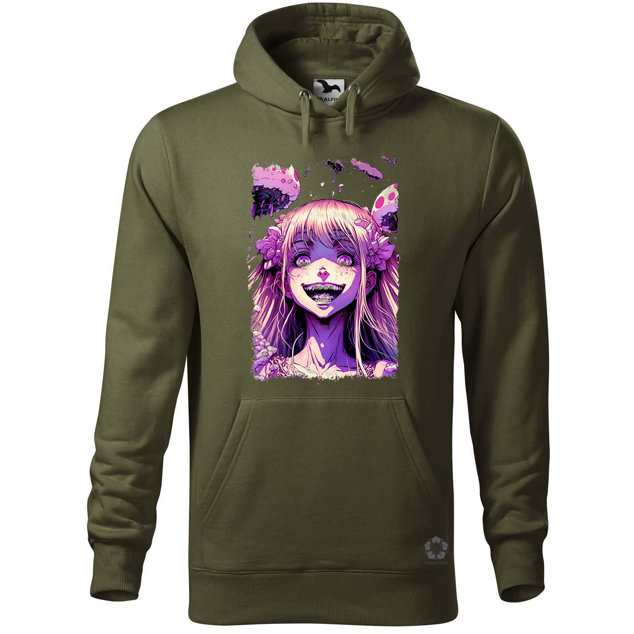 Anime lány utazik egyedi  pulóver 