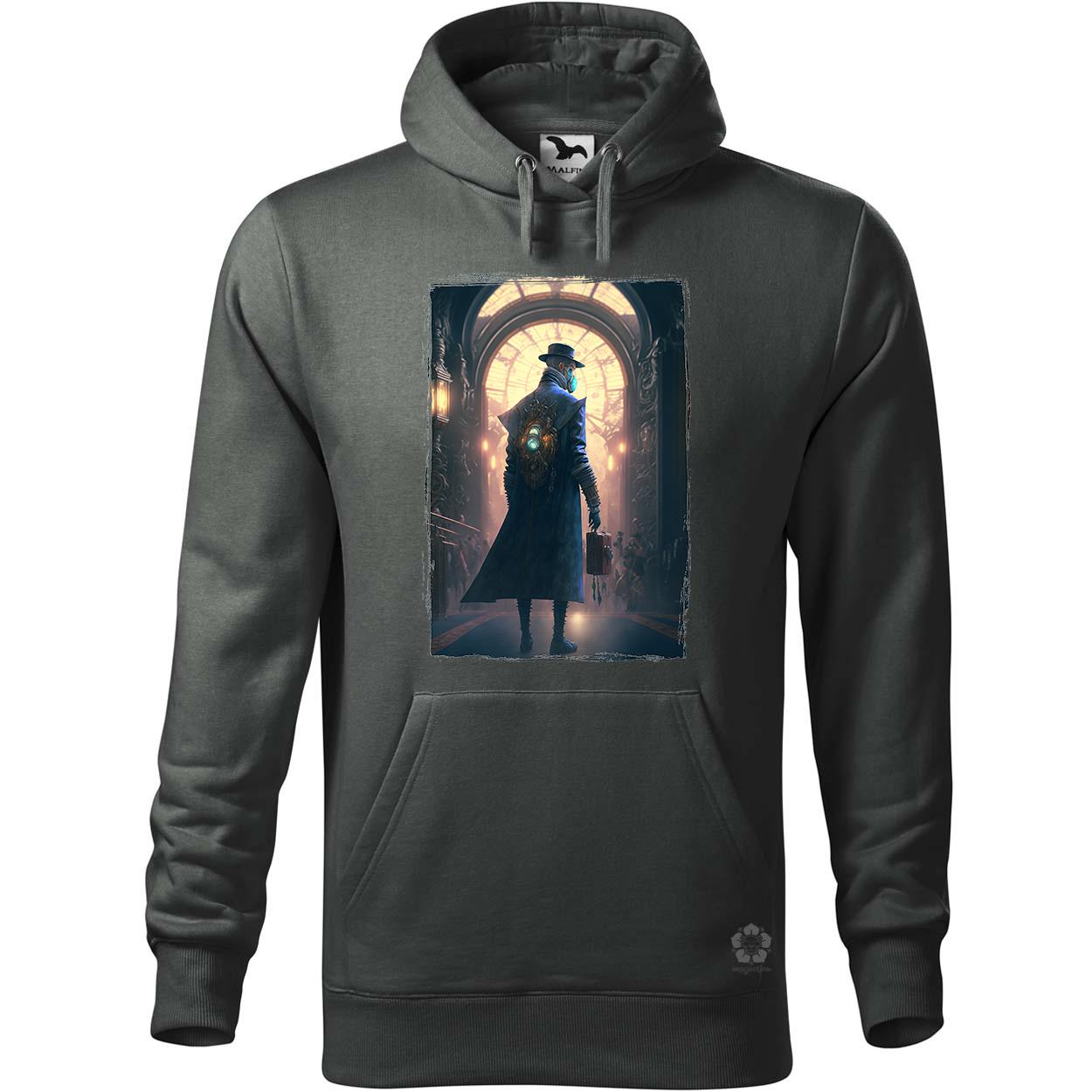 Cyberpunk időutazó v1 egyedi  pulóver 