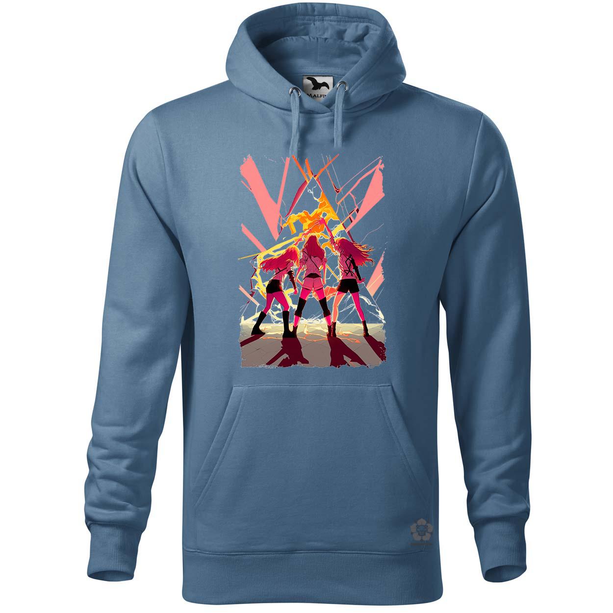 Absztrakt anime v2 egyedi  pulóver 