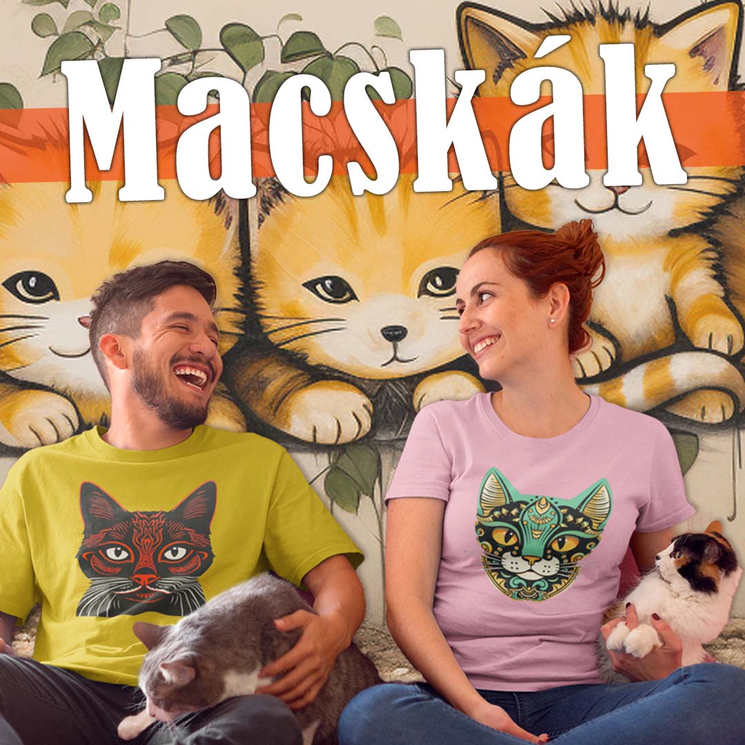 Macska pólók