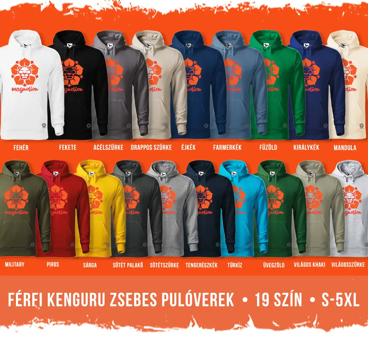 Férfi pulóver választható színek