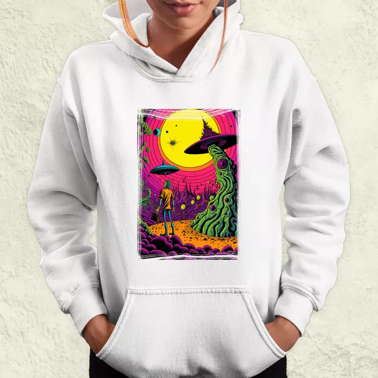 Basil Wolverton fanart v4 női pulóver