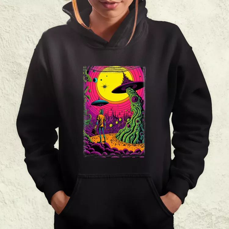 Basil Wolverton fanart v4 női pulóver