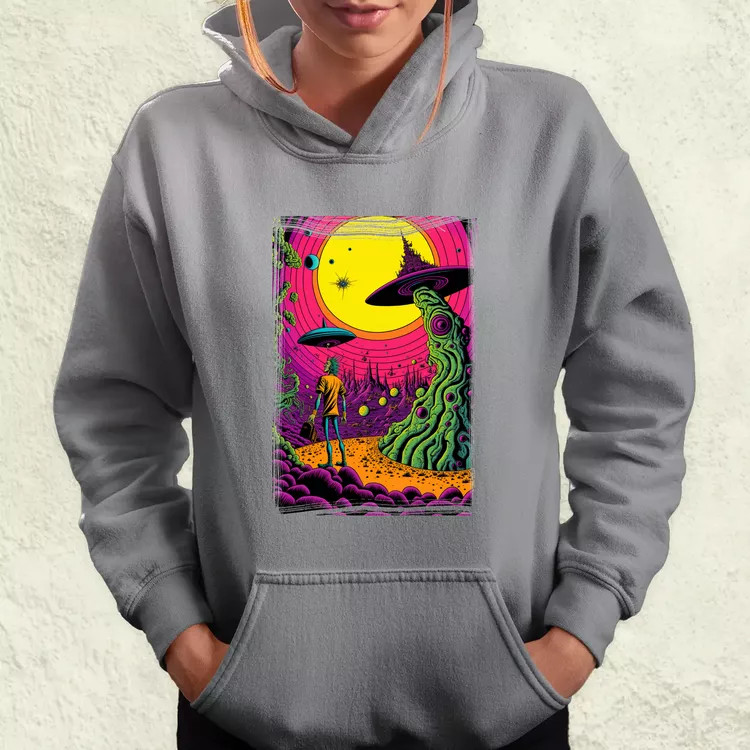 Basil Wolverton fanart v4 női pulóver