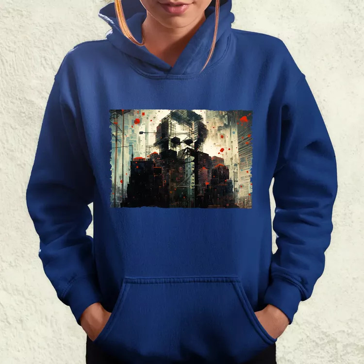 Pareidolia Joker város fantázia v5 női pulóver