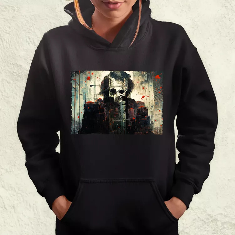 Pareidolia Joker város fantázia v5 női pulóver