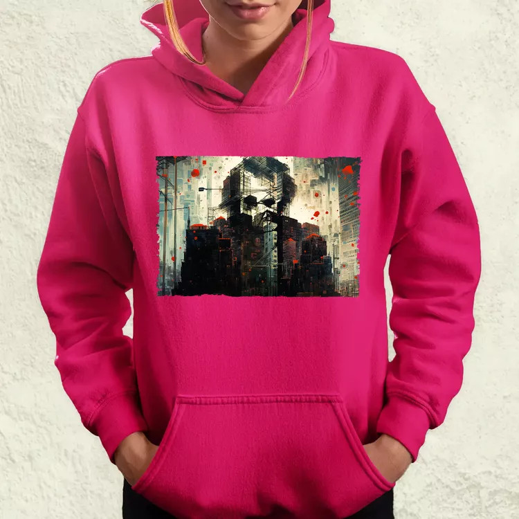 Pareidolia Joker város fantázia v5 női pulóver