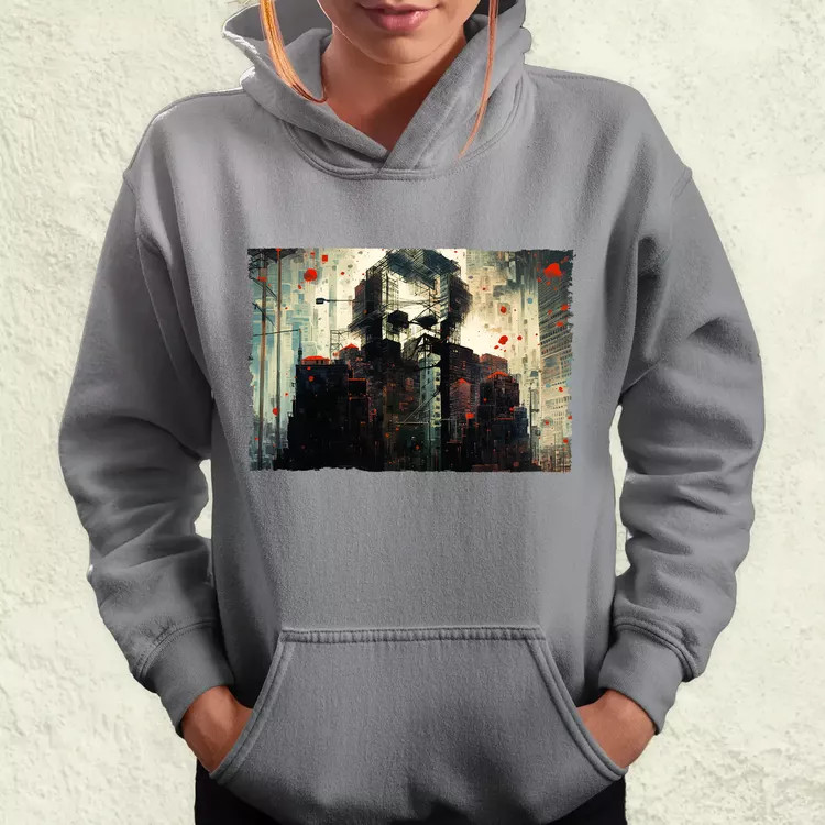 Pareidolia Joker város fantázia v5 női pulóver