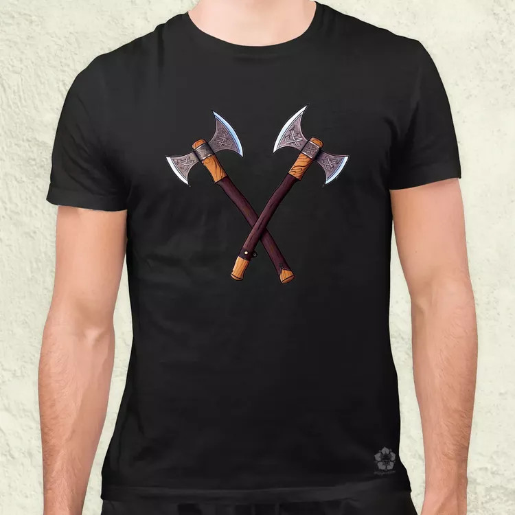 Viking balta v2 férfi póló