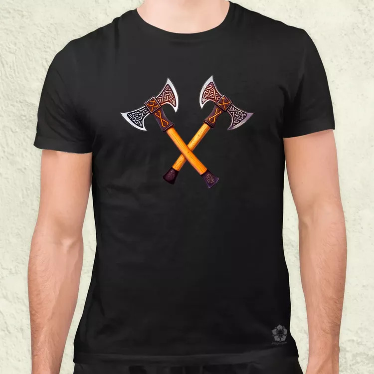 Viking balta v4 férfi póló