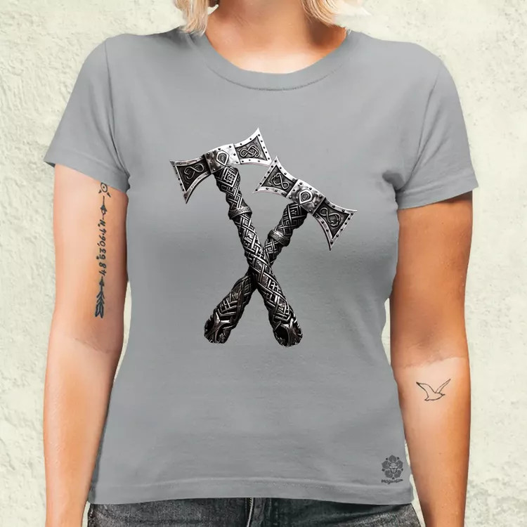 Viking balta v6 női póló