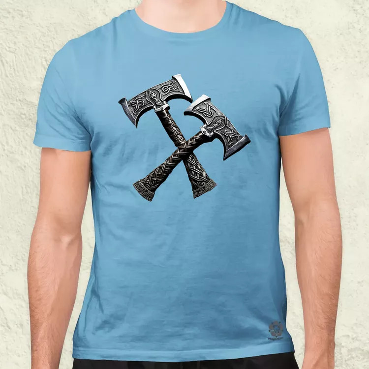 Viking balta v8 férfi póló
