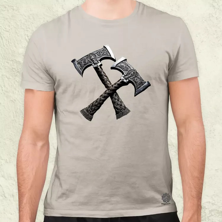Viking balta v8 férfi póló
