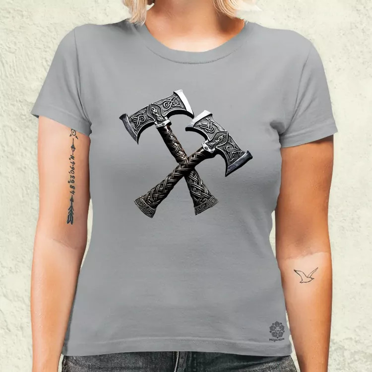 Viking balta v8 női póló