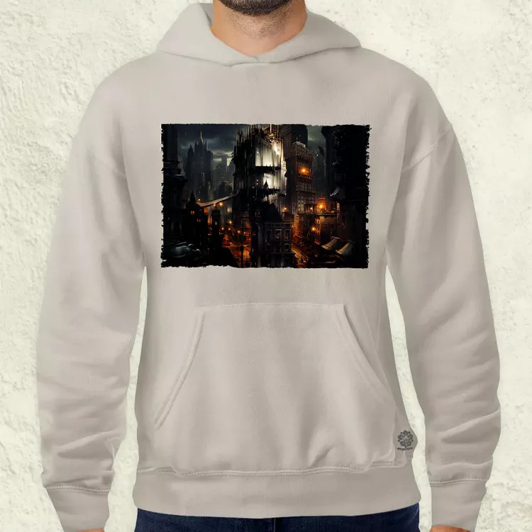 Pareidolia Joker város fantázia v7 férfi pulóver