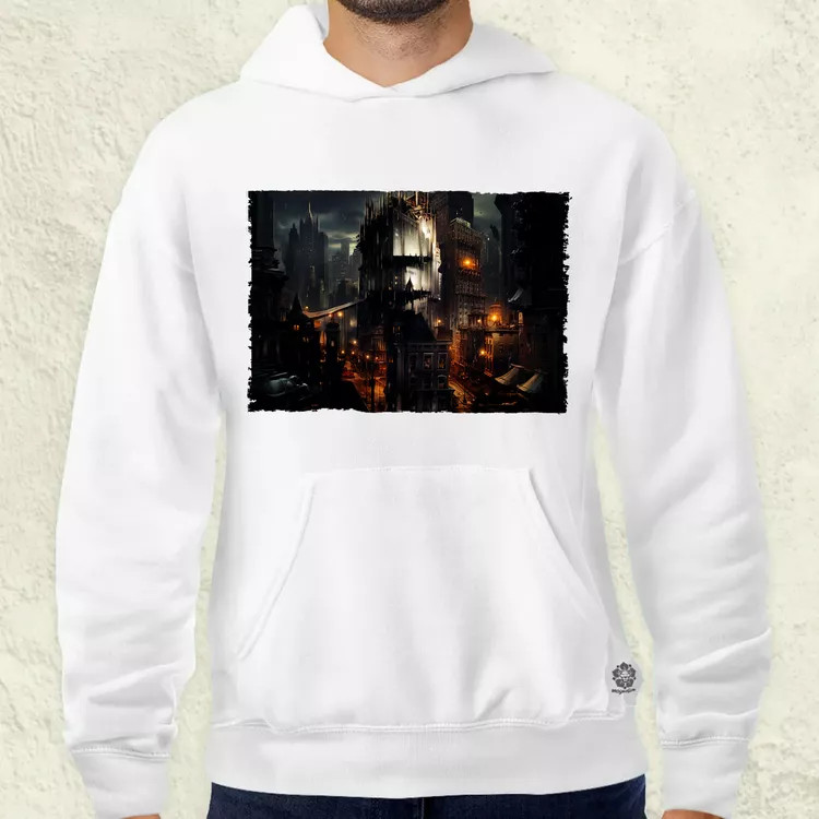 Pareidolia Joker város fantázia v7 férfi pulóver