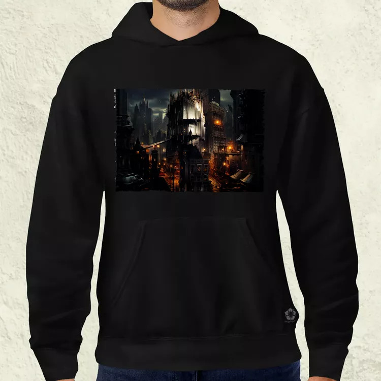 Pareidolia Joker város fantázia v7 férfi pulóver