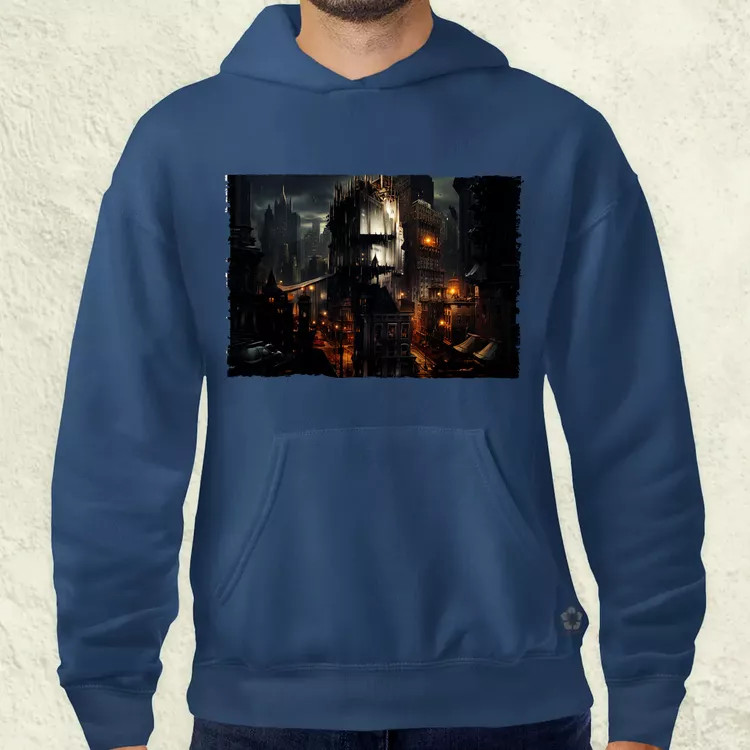 Pareidolia Joker város fantázia v7 férfi pulóver