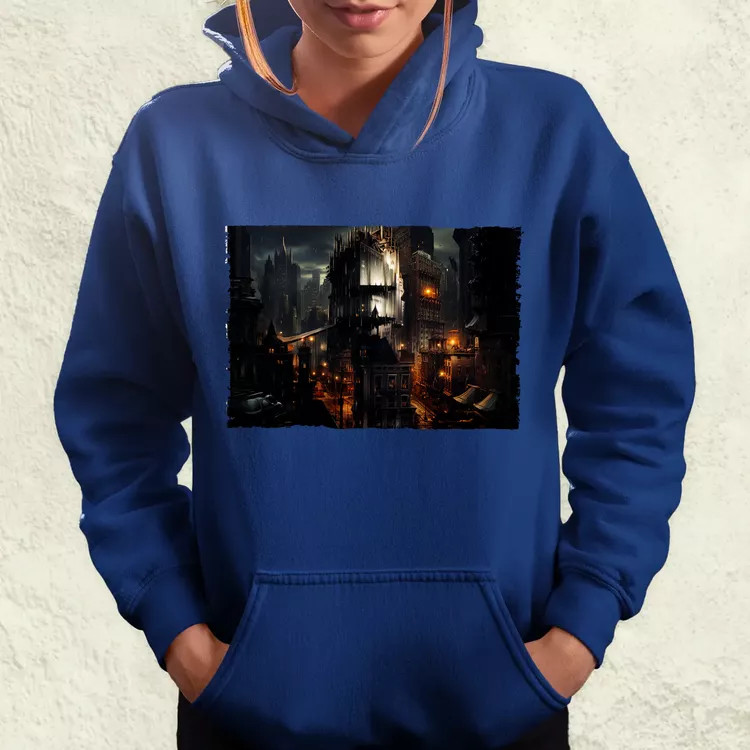 Pareidolia Joker város fantázia v7 női pulóver