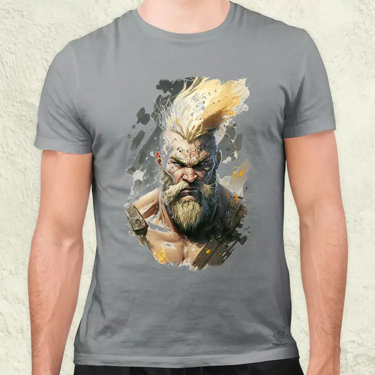 Viking portré v5 férfi póló
