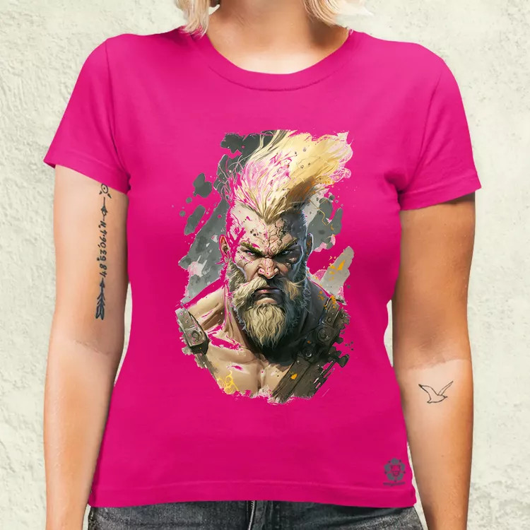 Viking portré v5 női póló