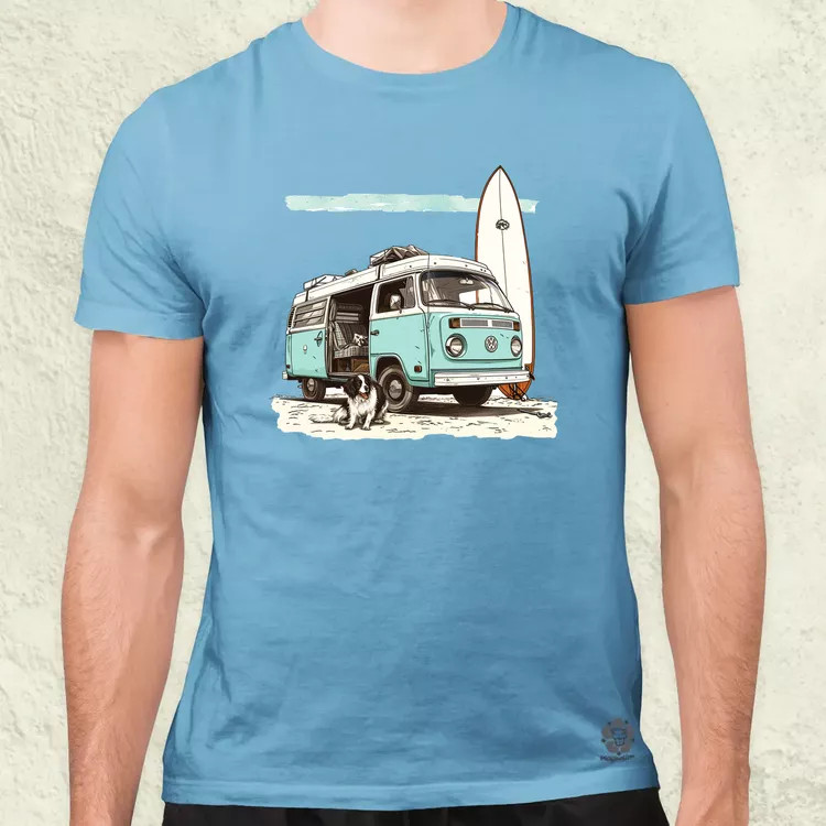 Campervan vibe v1 férfi póló