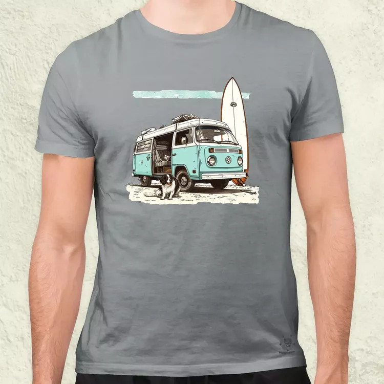 Campervan vibe v1 férfi póló