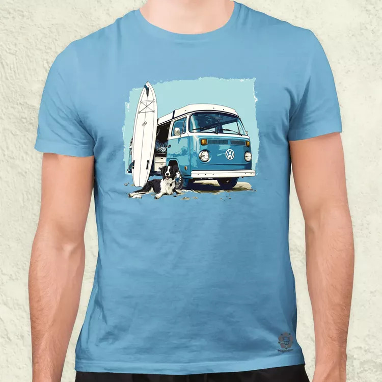 Campervan vibe v2 férfi póló