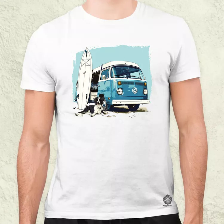 Campervan vibe v2 férfi póló