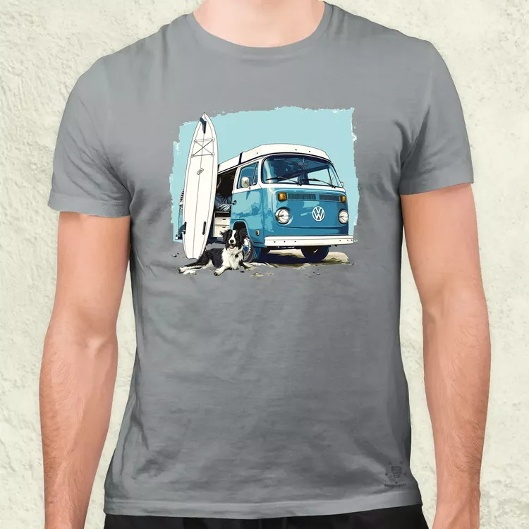 Campervan vibe v2 férfi póló