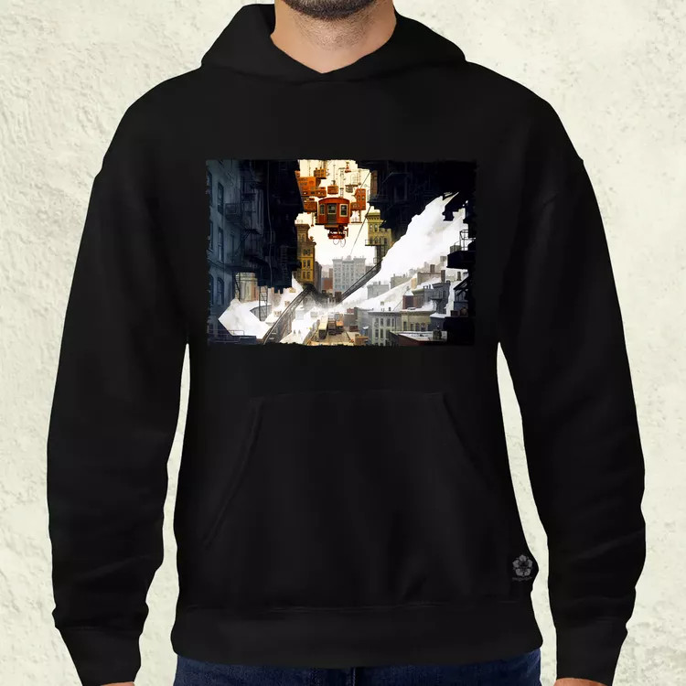 Pareidolia Marilyn Monroe város fantázia v1 férfi pulóver